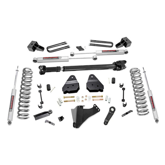 ROUGH COUNTRY 4.5 Inch Lift Kit | DRW | FR Drive Shaft | Ford F-350 Super Duty 4WD (17-22) | 55931
