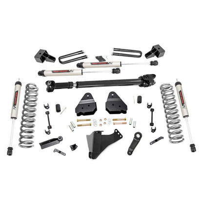 ROUGH COUNTRY 4.5 Inch Lift Kit | DRW | D/S | V2 | Ford F-350 Super Duty 4WD (2017-2022) | 55971