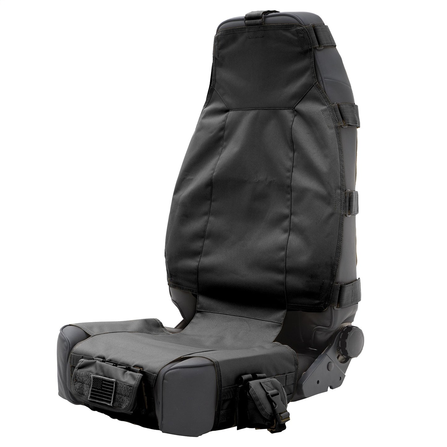 SMITTYBILT | Gear Seat Cover Front Black 76-18 CJ & Wrangler YJ/TJ/LJ/JK Smittybilt |5661001