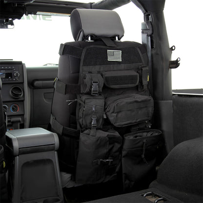 SMITTYBILT | Gear Seat Cover Front Black 76-18 CJ & Wrangler YJ/TJ/LJ/JK Smittybilt |5661001