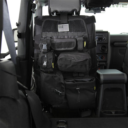 SMITTYBILT | Gear Seat Cover Front Black 76-18 CJ & Wrangler YJ/TJ/LJ/JK Smittybilt |5661001
