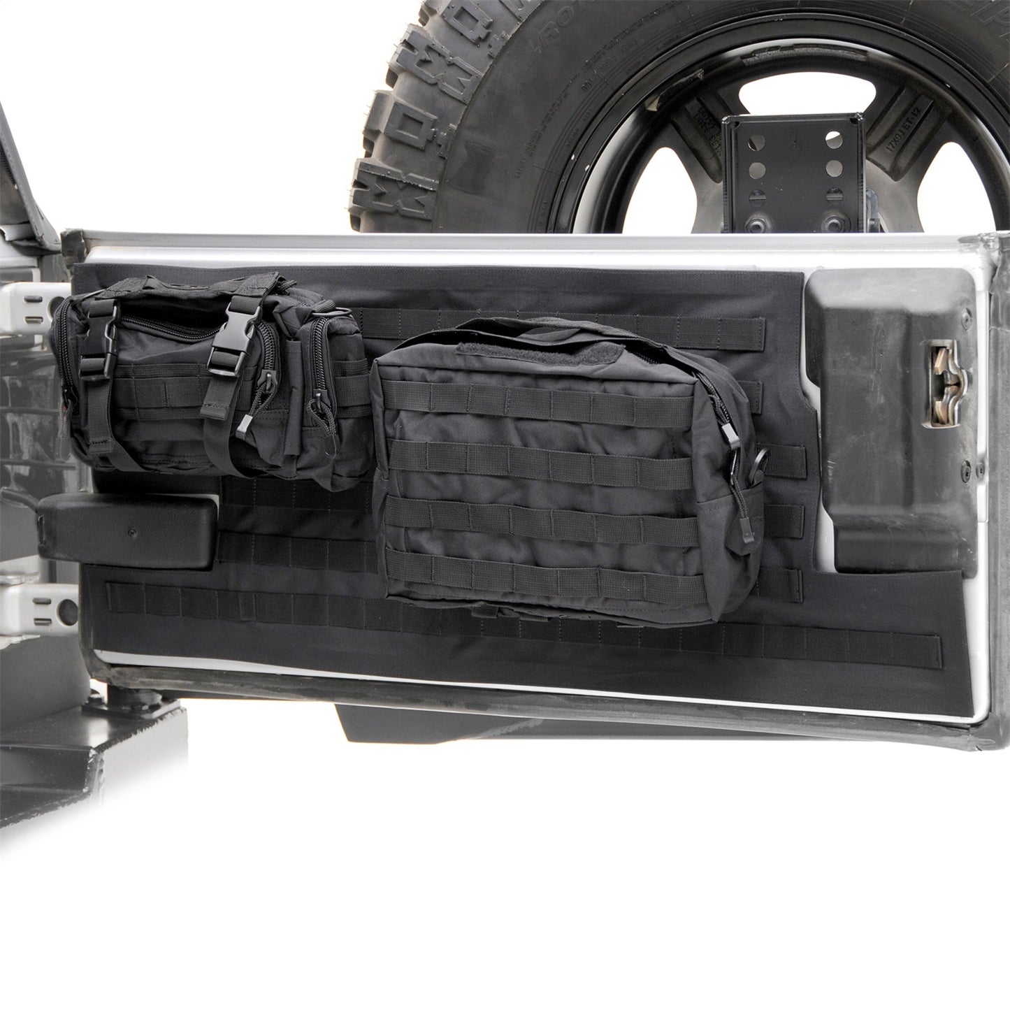 SMITTYBILT | Gear Tailgate Cover 97-06 Wrangler TJ/LJ Black Smittybilt |5662201