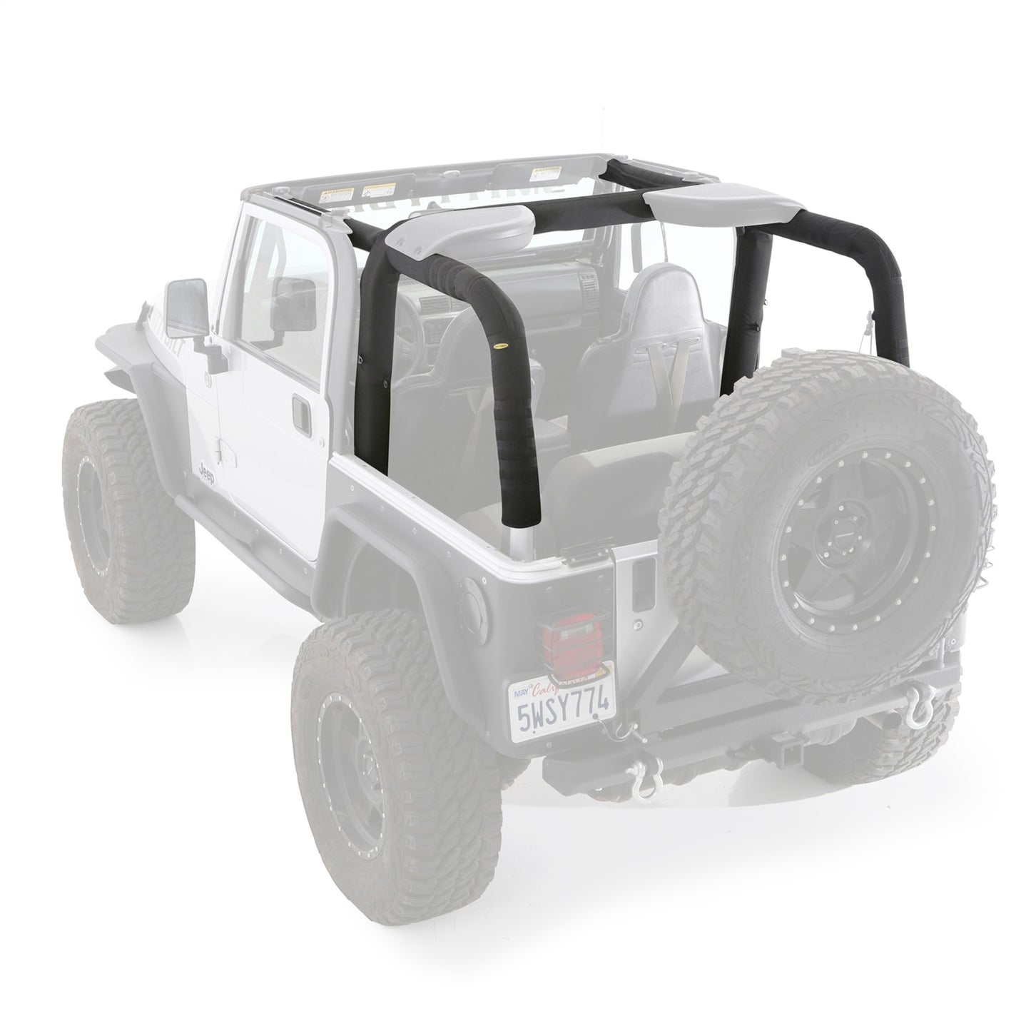 SMITTYBILT | Replacement Molle Sport Bar Cover Kit 2003-2006 Jeep Wrangler 2 Door Only Smittybilt |5665201