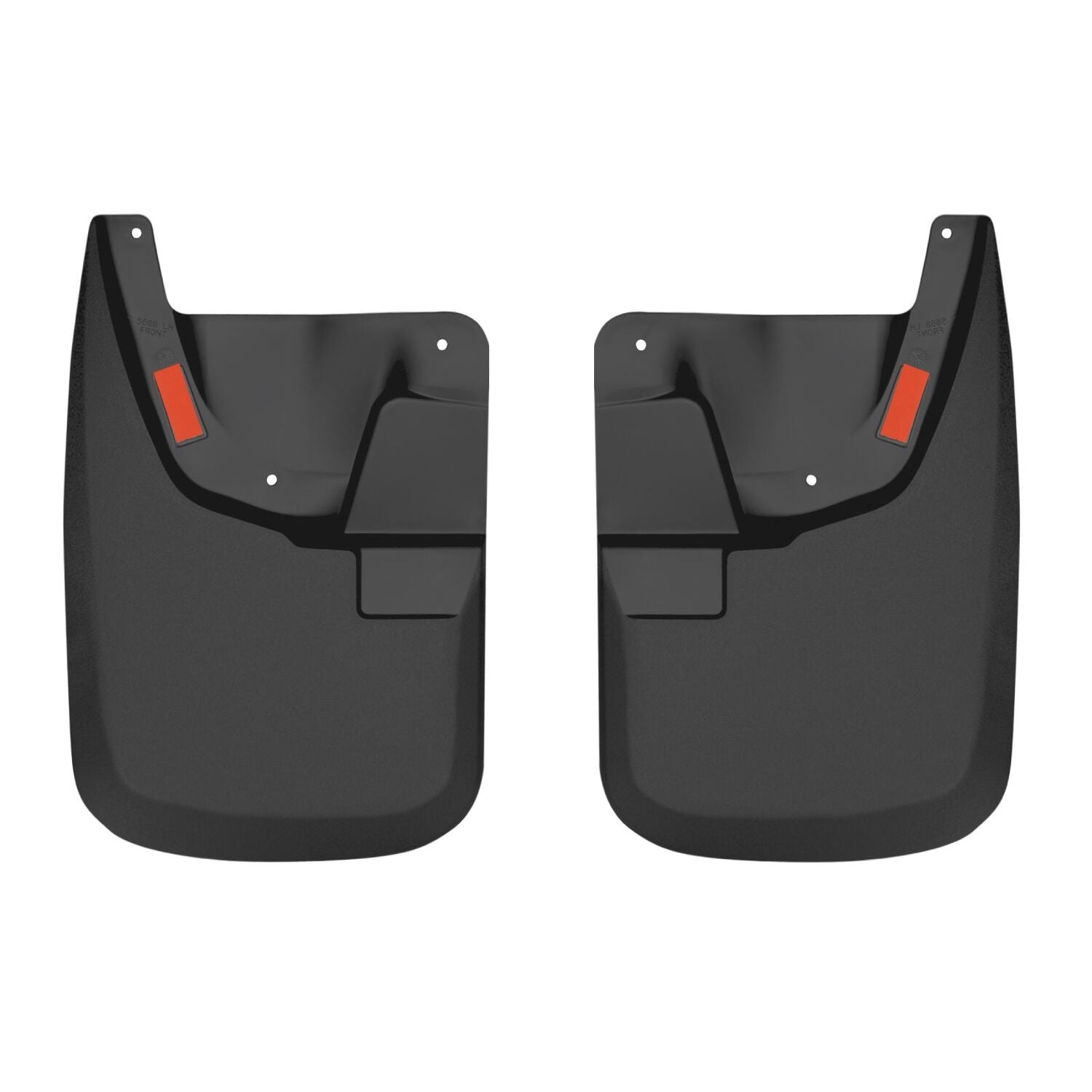 Husky Liners | Custom Mud Guards Front Mud Guards For 2011-2016 F-250/F-350 Super Duty Fits models without factory fender flares Husky Liners | 56681