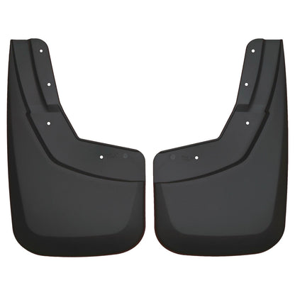 Husky Liners | Custom Mud Guards Front Mud Guards For 2014-2019 Silverado 1500/1500 LD/2500 HD/3500 HD Husky Liners | 56881 black mud guards