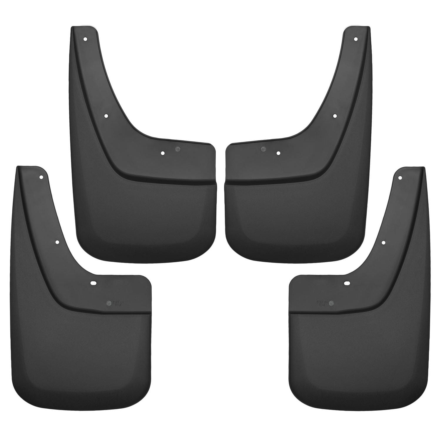 Husky Liners | Custom Mud Guards Front and Rear Mud Guard Set For 2014-2019 Sierra 1500/1500 Limited/2500 HD/3500 HD Husky Liners | 56896
