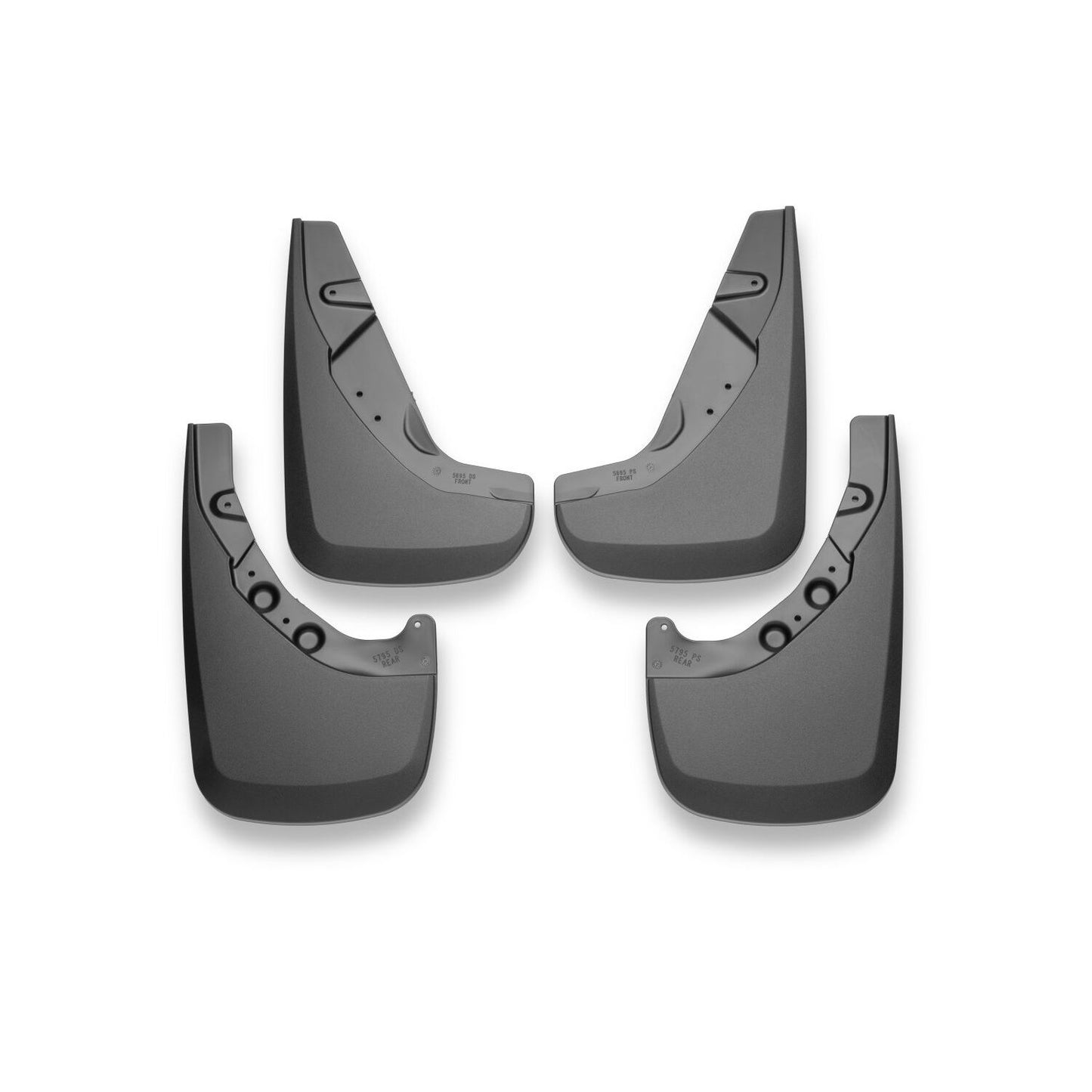 Husky Liners | Custom Mud Guards Front and Rear Mud Guard Set For 2024 Tacoma Husky Liners | 56956 - high-quality protective mud guards.