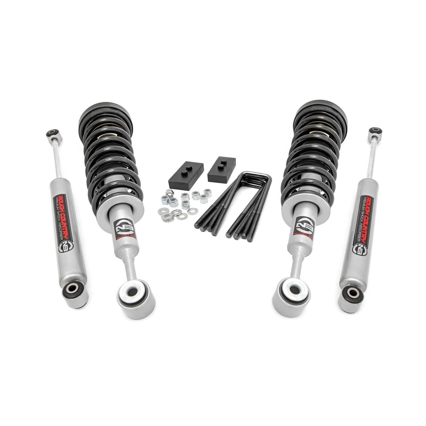 ROUGH COUNTRY 2.5 Inch Lift Kit | N3 Struts/N3 | Ford F-150 4WD (2004-2008) | 57031