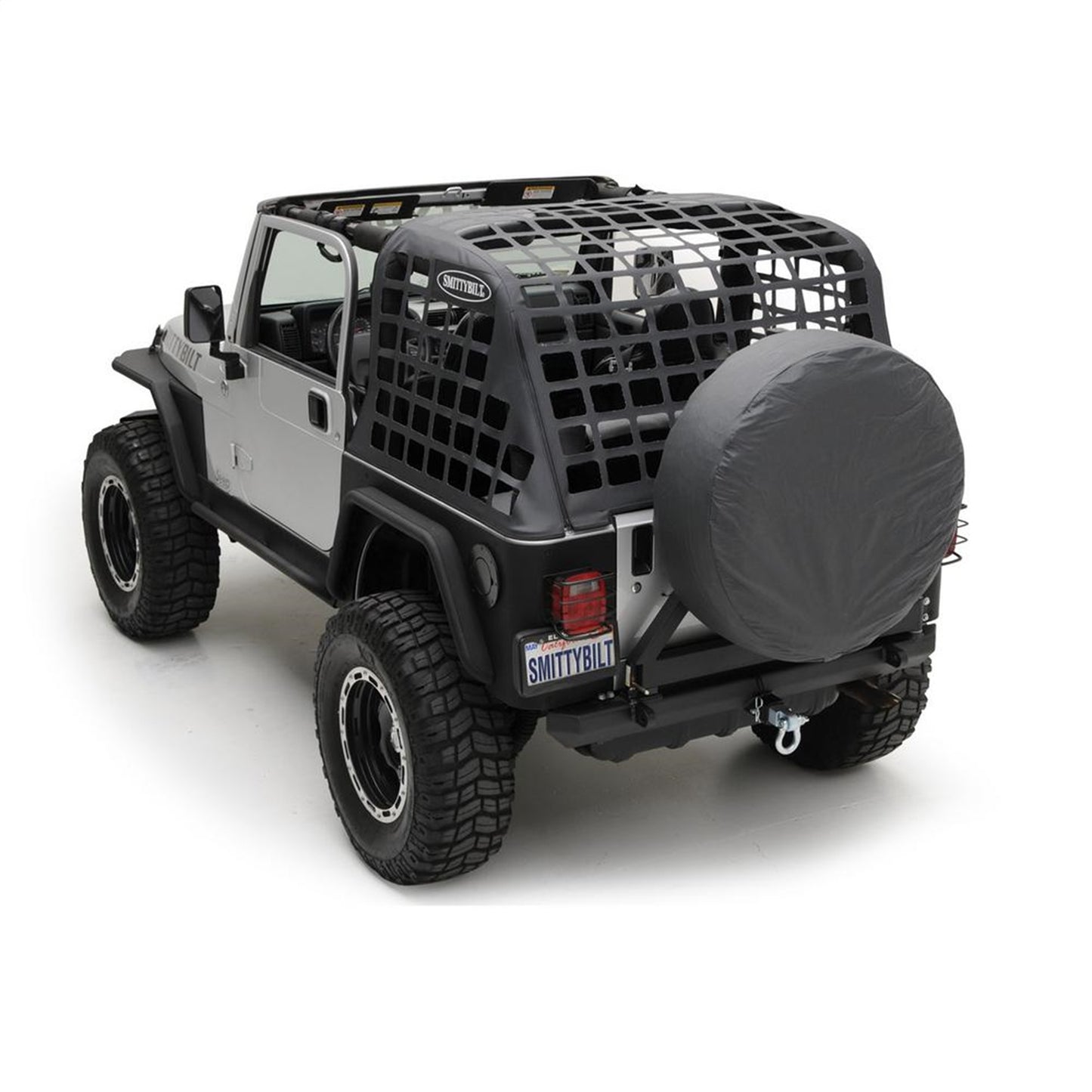 SMITTYBILT | C - res 2 HD Trail Net Dia Black 2in Web 07-18 Wrangler JK 2 Door Smittybilt |571135