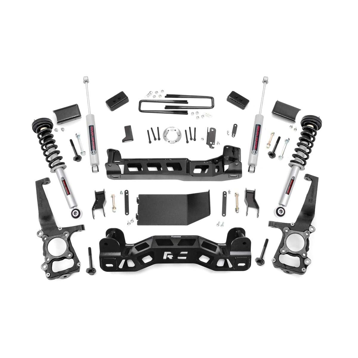 ROUGH COUNTRY 4 Inch Lift Kit | N3 Struts | Ford F-150 4WD (2011-2013) | 57432