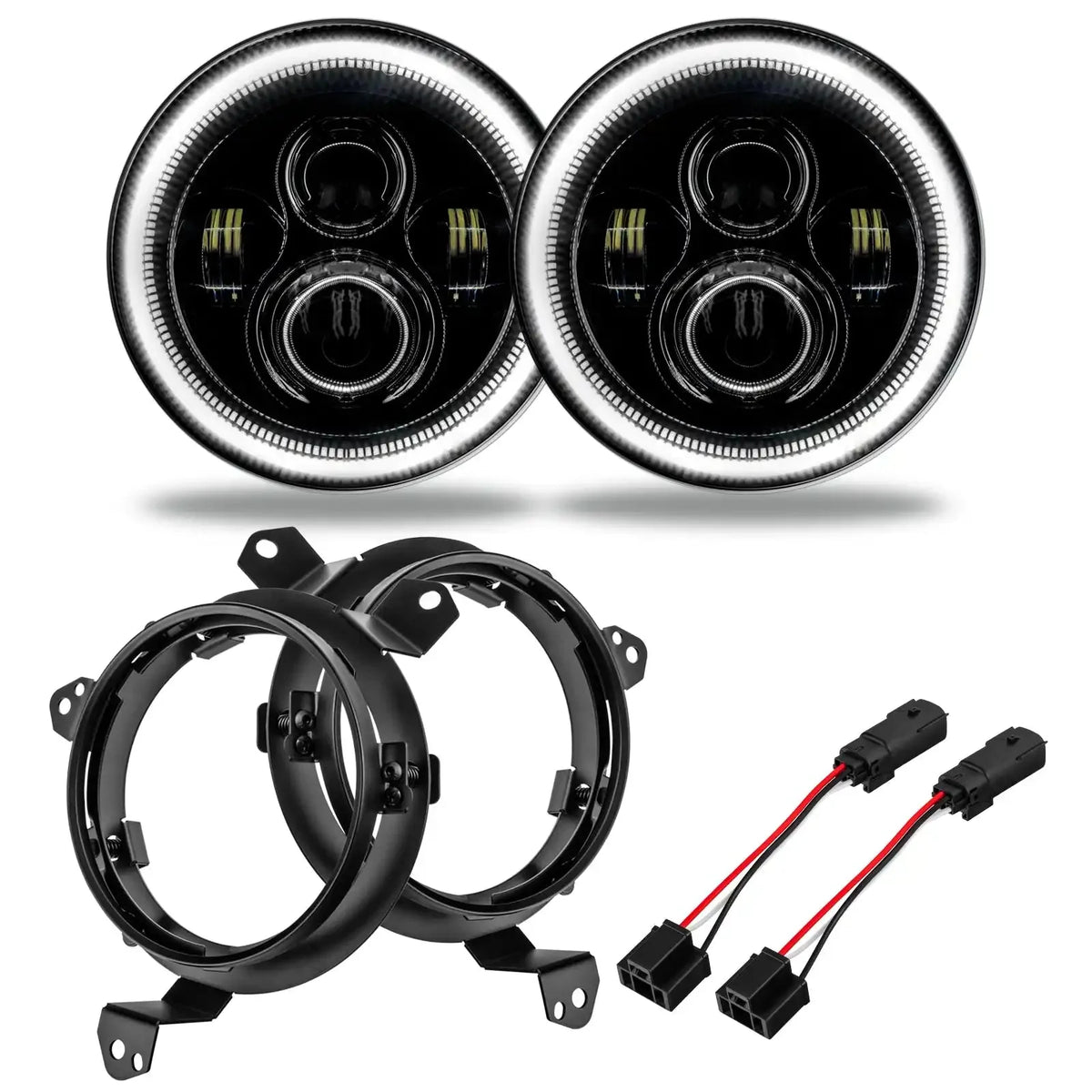 ORACLE Lighting | 7-inch LED Headlight Kits | Wrangler JL / Gladiator JT | Select Kit Options