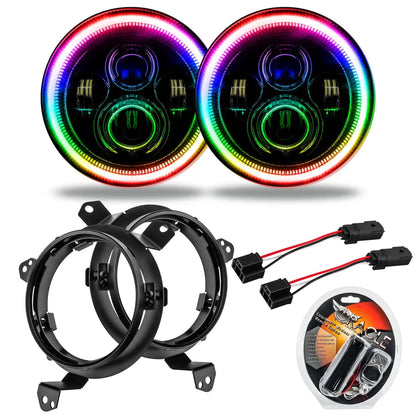 ORACLE Lighting | 7-inch LED Headlight Kits | Wrangler JL / Gladiator JT | Select Kit Options