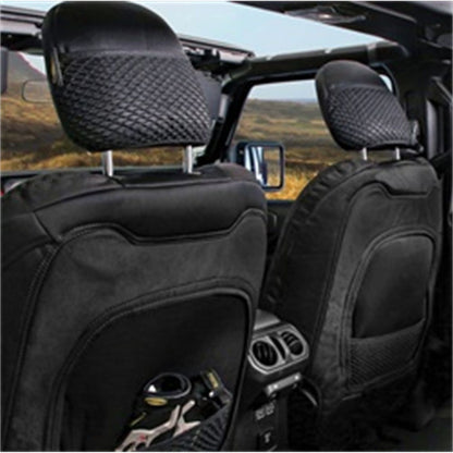 SMITTYBILT | Neoprene Seat Cover Set Front/Rear Black Gen 2 2018-2020 Jeep Wrangler JL 3.6L 4 Door Only Smittybilt |577101