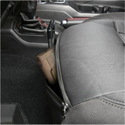SMITTYBILT | Neoprene Seat Cover Set Front/Rear Black Gen 2 2018-2020 Jeep Wrangler JL 3.6L 4 Door Only Smittybilt |577101