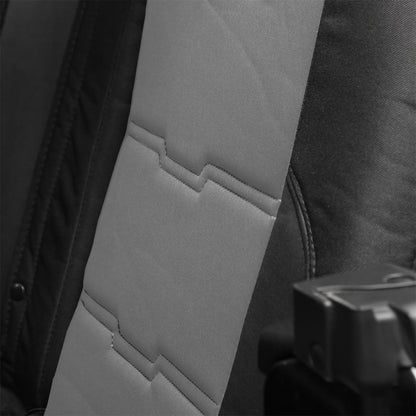 SMITTYBILT | Neoprene Seat Cover Set Front/Rear Charcoal Gen 2 2018-2020 Jeep Wrangler JL 3.6L 4 Door Only Smittybilt |577122