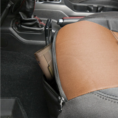 SMITTYBILT | Neoprene Seat Cover Set Front/Rear Tan Gen 2 2018-2020 Jeep Wrangler JL 3.6L 4 Door Only Smittybilt |577125