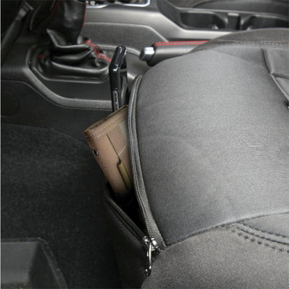 SMITTYBILT | Gen2 Neoprene Front and Rear Seat Cover Kit Black/Black 2020-2023 Jeep Gladiator Smittybilt |578101