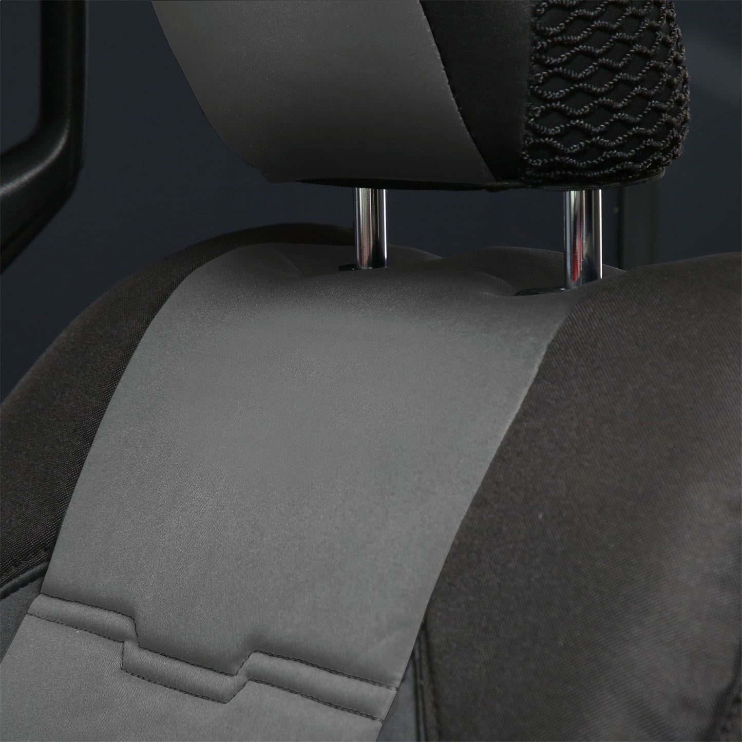 SMITTYBILT | Gen2 Neoprene Front and Rear Seat Cover Kit Charcoal/Black 2020-2023 Jeep Gladiator Smittybilt |578122