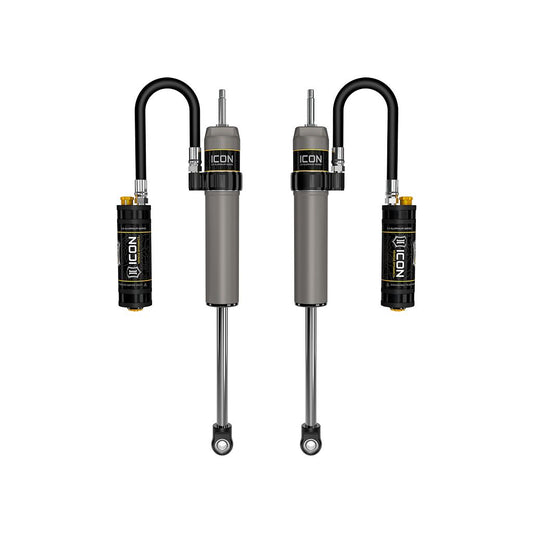 ICON VEHICLE DYNAMICS | 2022-2025 Toyota Tundra 0-1.5 Inch Lift 2023-2025 Sequoia 0-4 Inch Lift Rear V.S. 2.5 Aluminum Series Shock Absorbers Remote Reservoir W/ CDCV Pair Icon Vehicle Dynamics | 57840CP