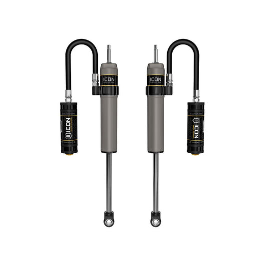 ICON VEHICLE DYNAMICS | 2022-2025 Toyota Tundra 0-1.5 Inch Lift/2023-2025 Sequoia 0-4 Inch Lift Rear V.S. 2.5 Aluminum Series Shock Absorbers Remote Reservoir Pair Icon Vehicle Dynamics | 57840P