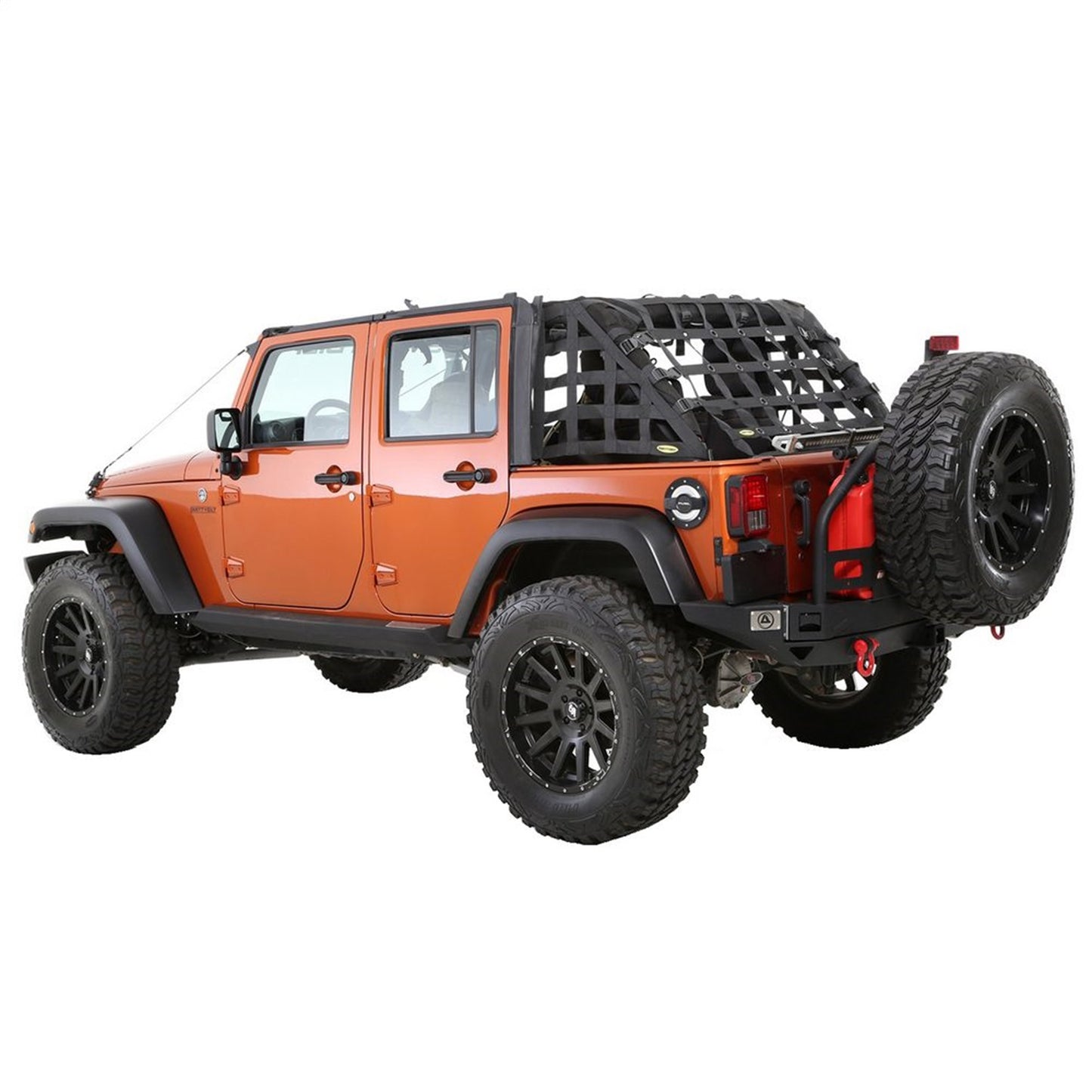SMITTYBILT | C - res 2 HD Trail Net Dia Black 2in Web 07-18 Wrangler JK 4 Door Smittybilt |581135