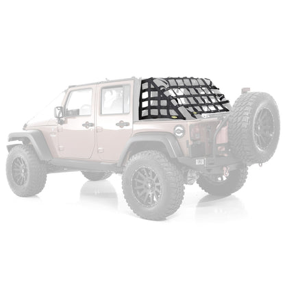 SMITTYBILT | C - res 2 HD Trail Net Dia Black 2in Web 07-18 Wrangler JK 4 Door Smittybilt |581135