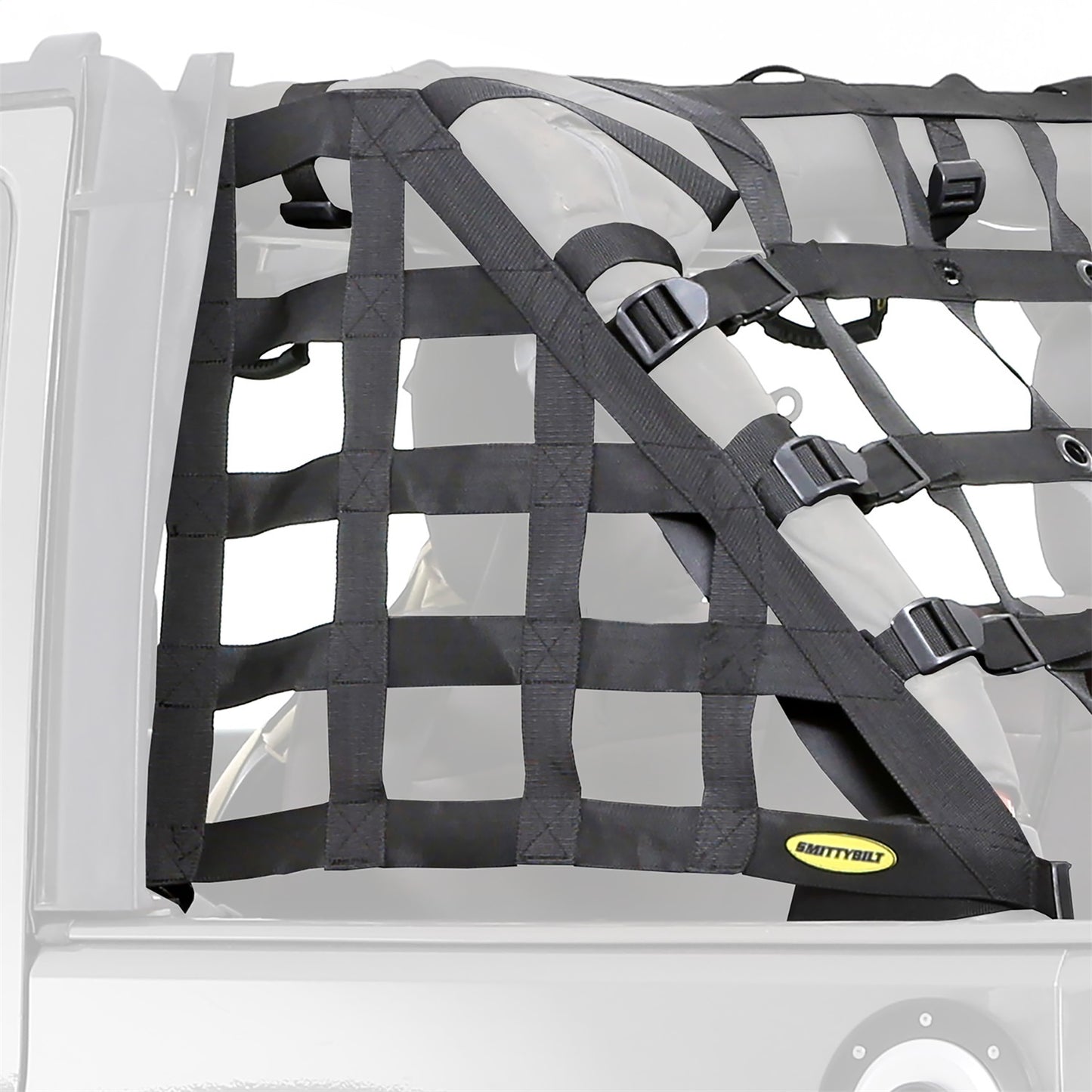 SMITTYBILT | C - res 2 HD Trail Net Dia Black 2in Web 07-18 Wrangler JK 4 Door Smittybilt |581135