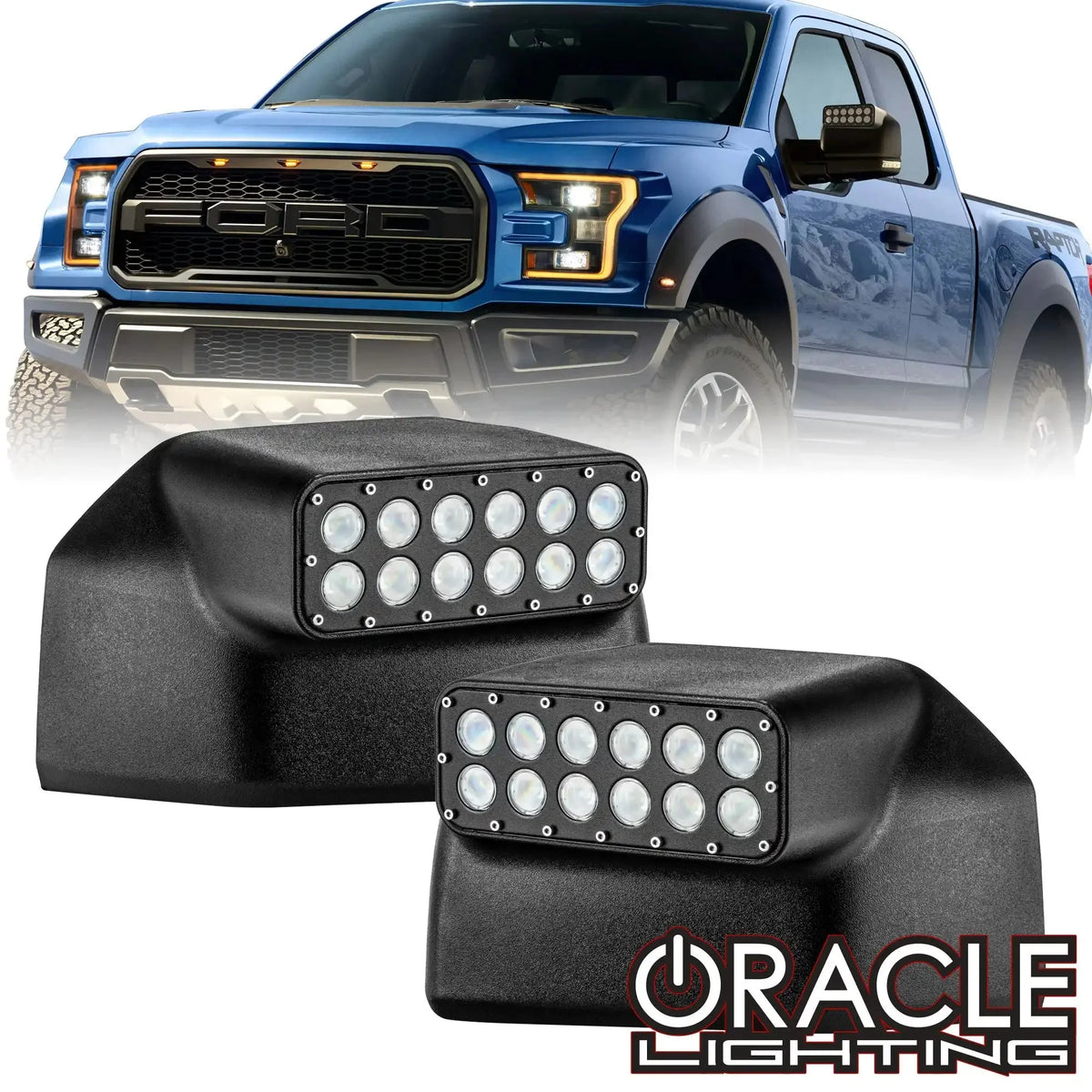 ORACLE Lighting | LED Side Mirror Ditch Lights | Ford F-150 2015–2020 | 5816-001