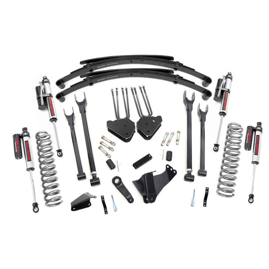ROUGH COUNTRY | 6 Inch Lift Kit  Gas  4 Link  RR Spring  Vertex  Ford F-250/F-350 Super Duty (05-07) | 58350