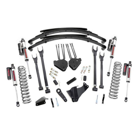 ROUGH COUNTRY | 8 Inch Lift Kit  4 Link  RR Springs  Vertex  Ford F-250/F-350 Super Duty (05-07) | 59050