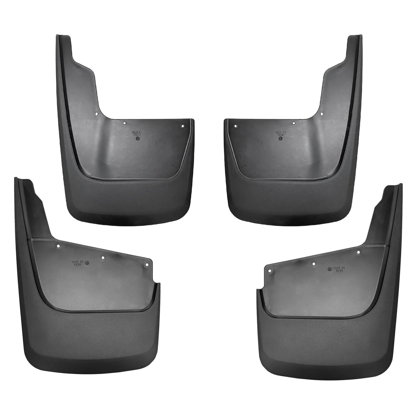 Husky Liners | Custom Mud Guards Front and Rear Mud Guard Set For 2020-2026 Silverado 2500 HD/3500 HD Husky Liners | 58286