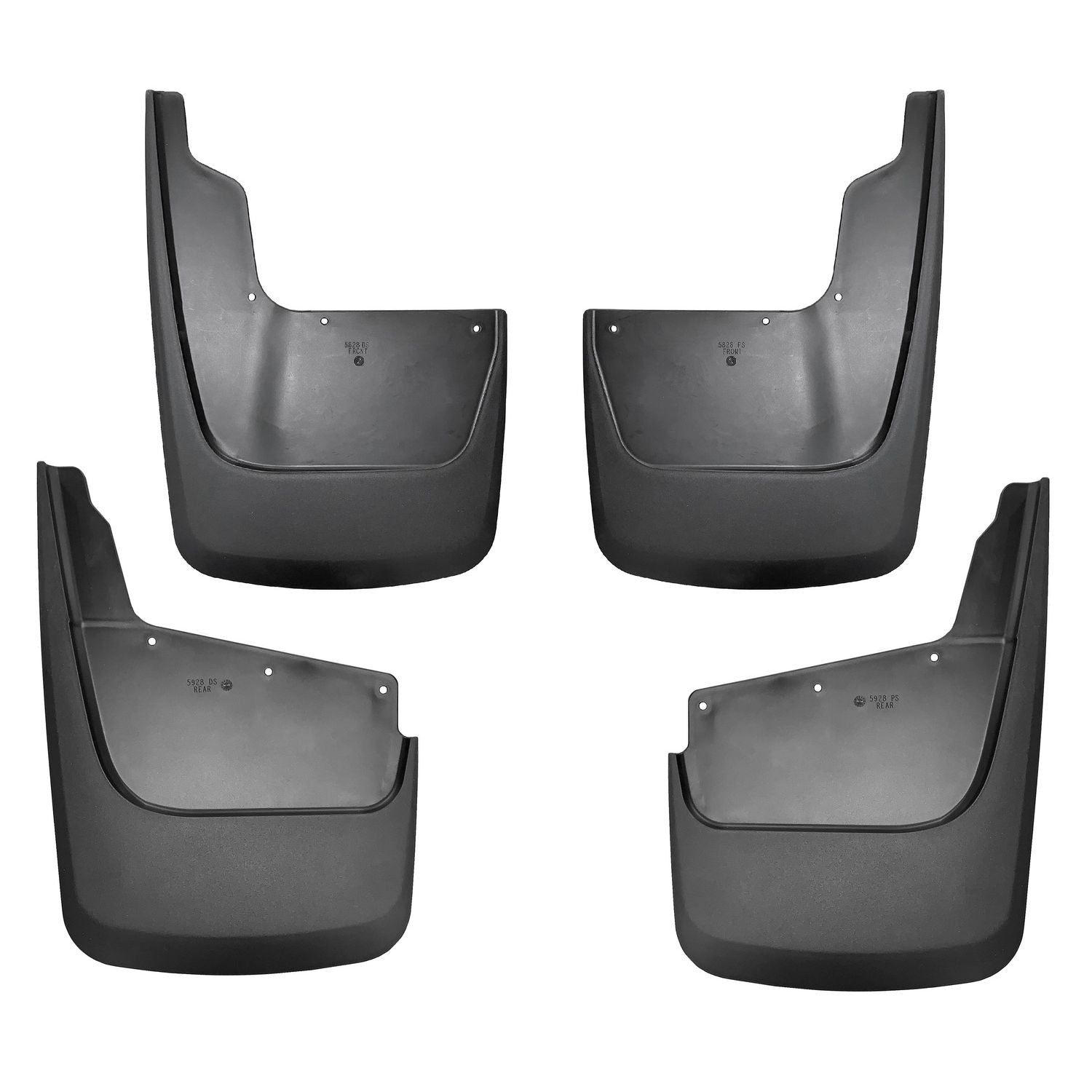 Husky Liners | Custom Mud Guards Front and Rear Mud Guard Set For 2020-2026 Silverado 2500 HD/3500 HD Husky Liners | 58286
