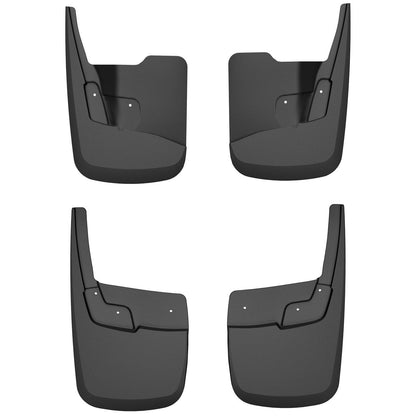 Husky Liners | Custom Mud Guards Front and Rear Mud Guard Set For 2023-2025 Colorado Husky Liners | 58316, black, durable mud guards.