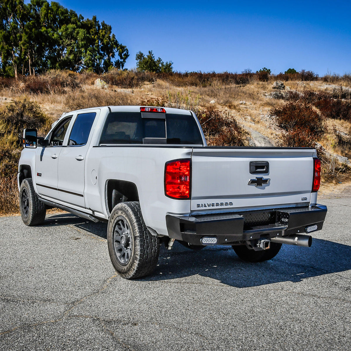 Westin HDX Bandit Rear Bumper 2015-2019 Chevy Silverado/Sierra 2500-3500