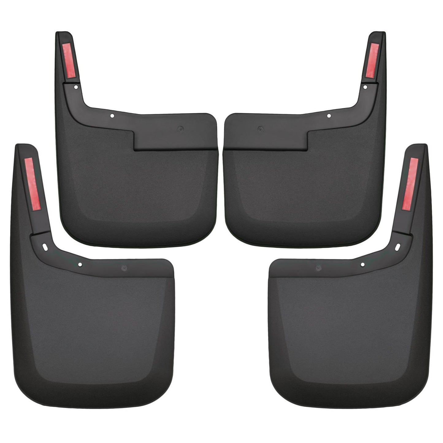 Husky Liners | Custom Mud Guards Front and Rear Mud Guard Set For 2015-2020 F-150 Does Not Have Ford OEM Fender Flares Husky Liners | 58446