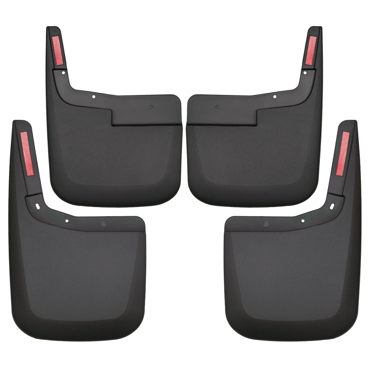 Husky Liners | Custom Mud Guards Front and Rear Mud Guard Set For 2015-2020 F-150 Does Not Have Ford OEM Fender Flares Husky Liners | 58446