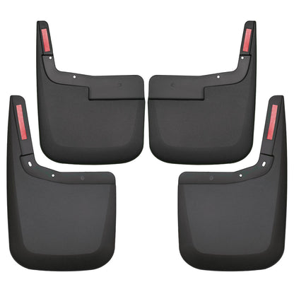 Husky Liners | Custom Mud Guards Front and Rear Mud Guard Set For 2015-2020 F-150 Does Not Have Ford OEM Fender Flares Husky Liners | 58446
