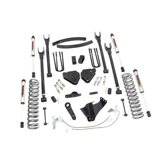 ROUGH COUNTRY 6 Inch Lift Kit | Gas | 4 Link | V2 | Ford F-250/F-350 Super Duty 4WD (08-10) | 58870