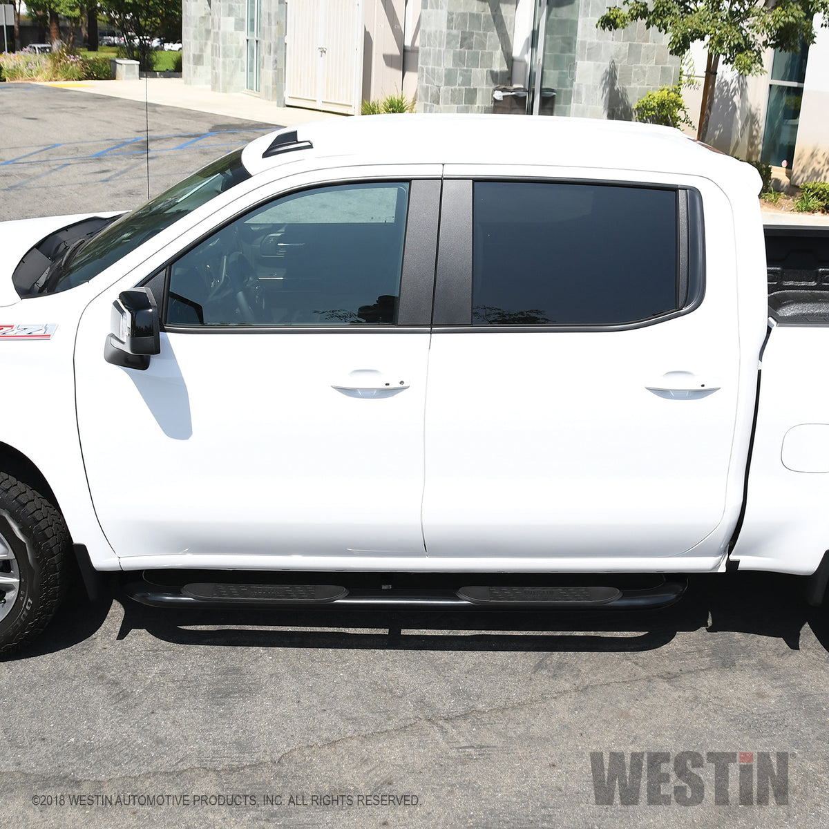 Westin Platinum 4 Nerf Steps 2019-2024 Chevy/GMC Silverado/Sierra 1500 Crew Cab