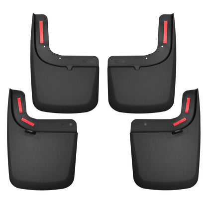 Husky Liners | Custom Mud Guards Front and Rear Mud Guard Set For 2017-2022 F-250/F-350 Super Duty Husky Liners | 58476
