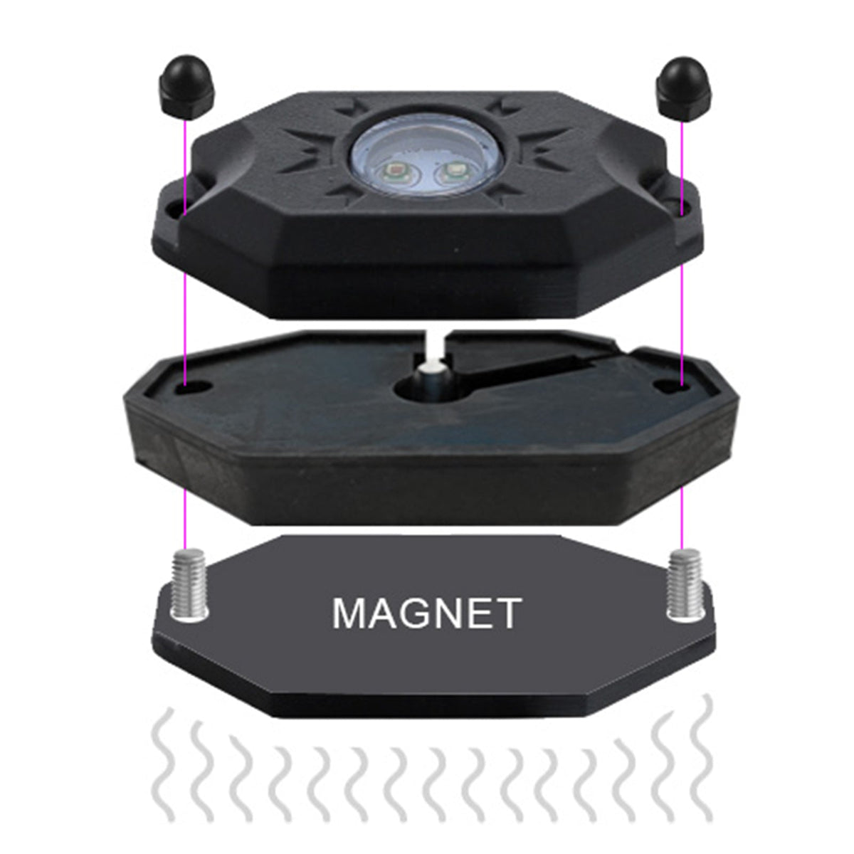 ORACLE Lighting | Magnetic Rock Light Adapter | 5848-504