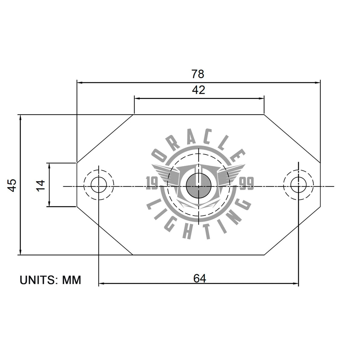 ORACLE Lighting | Magnetic Rock Light Adapter | 5848-504