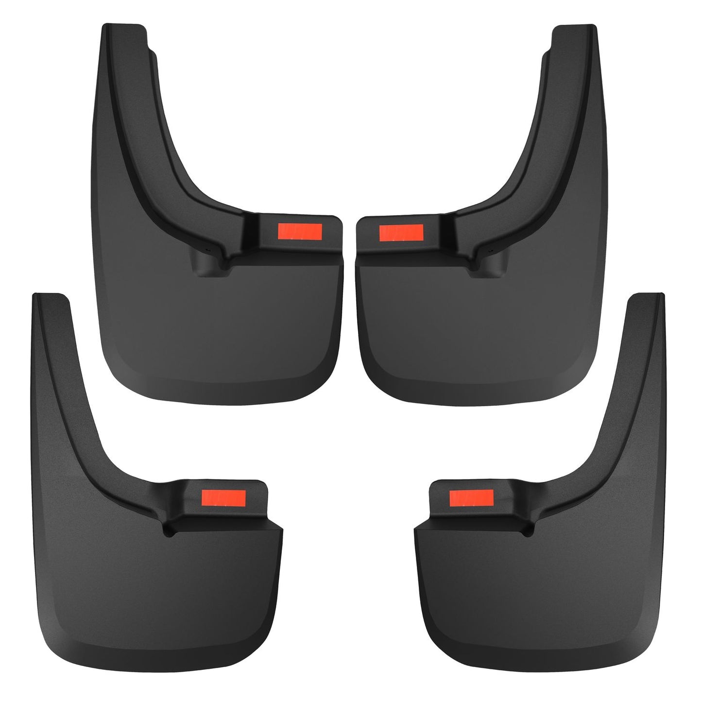 Husky Liners | Custom Mud Guards Front and Rear Mud Guard Set For 2019-2023 Ranger Husky Liners | 58516, durable mud guard set.