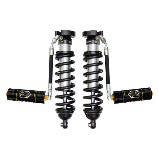 ICON VEHICLE DYNAMICS | 1996-2004 Toyota Tacoma 0-3 Inch Lift Front V.S. 2.5 Series Coilover Kit Extended Travel Remote Reservoir W/ CDCV 700 Lbs/In Spring Rate Icon Vehicle Dynamics | 58715C-700