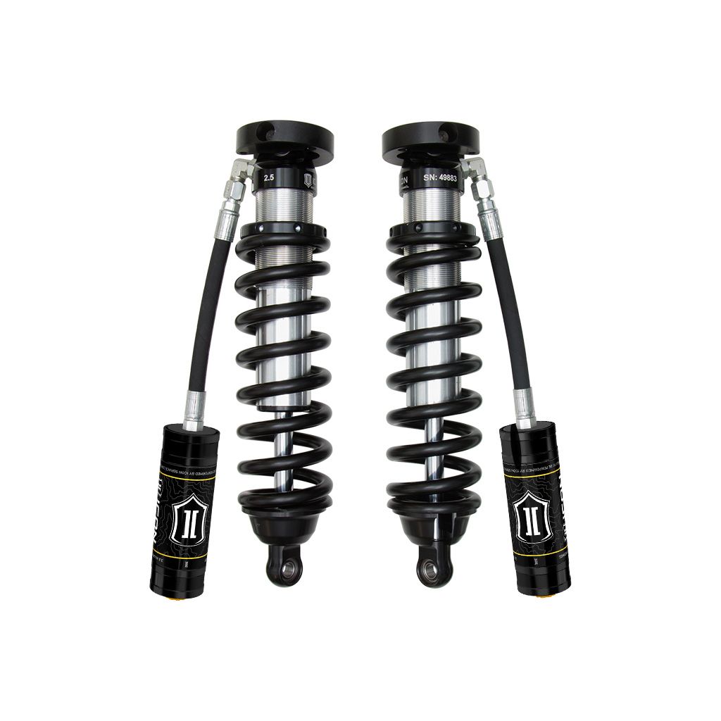 ICON VEHICLE DYNAMICS | 1996-2002 Toyota 4Runner 0-3 Inch Lift Front V.S. 2.5 Series Coilover Kit Extended Travel Remote Reservoir Icon Vehicle Dynamics | 58716