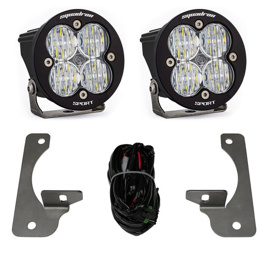 BAJA DESIGNS Jeep JK LED Light Kit 13-16 JK Rubicon X/10th Anne/Hard Rock Squadron-R Sport Baja Designs I 587523