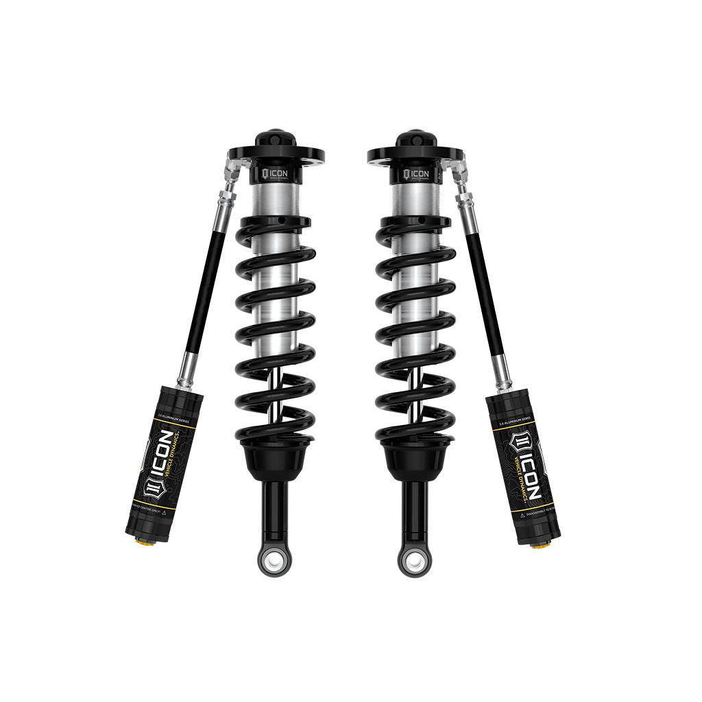 ICON VEHICLE DYNAMICS | 2022-2024 Toyota Tundra 5-6 Inch Lift Front V.S. 2.5 Series Coilover Kit Remote Reservoir Pair Icon Vehicle Dynamics | 58771