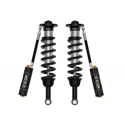 ICON VEHICLE DYNAMICS | 2022-2024 Toyota Tundra 5-6 Inch Lift Front V.S. 2.5 Series Coilover Kit Remote Reservoir W/ CDCV Pair Icon Vehicle Dynamics | 58771C
