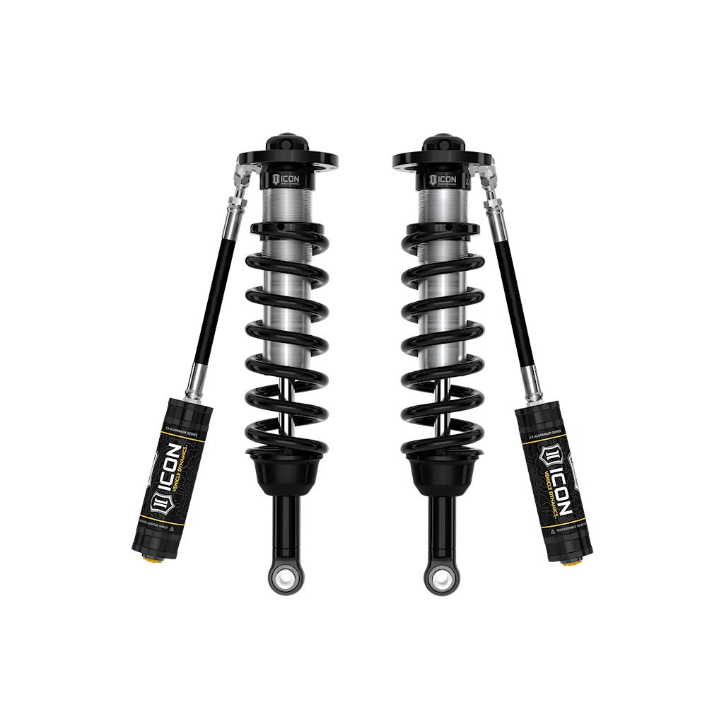 ICON VEHICLE DYNAMICS | 2025 Toyota 4Runner 4WD 1.25-3 Inch Lift Front 2.5 Series Coilover Kit Remote Reservoir | 07-09 FJ Cruiser 03-09 4Runner 03-09 GX 2.5 VS IR Coilover Kit Icon Vehicle Dynamics | 58795