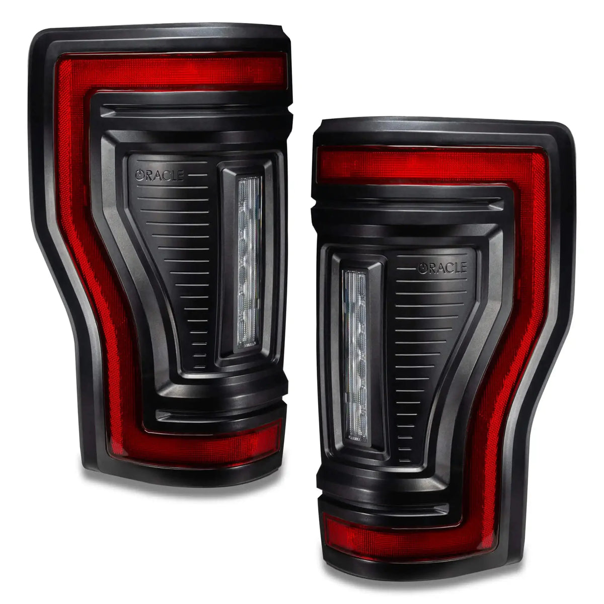 ORACLE Lighting | Flush Mount LED Tail Lights | Ford Super Duty | 5896-504, 5896-504-T